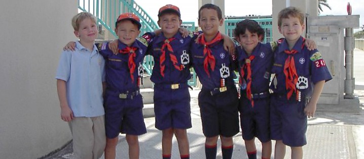 Group of Boyscouts.